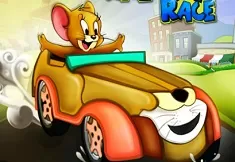 Tom and Jerry Games, Jerry Friendly Racing, Games-kids.com