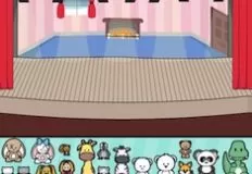 Decoration Games, Jinx and Minx Make a Scene Show Time, Games-kids.com