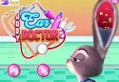 Zootopia Games, Judy Ear Doctor, Games-kids.com