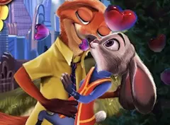 Zootopia Games, Judy Hopps and Nick Kissing, Games-kids.com