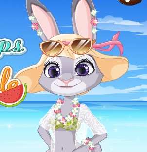 Judy Hopps Summer Style - Zootopia Games