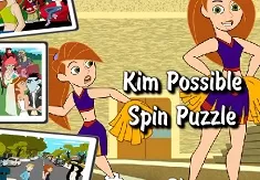 Kim Possible Games, Kim Possible Spin Puzzle, Games-kids.com