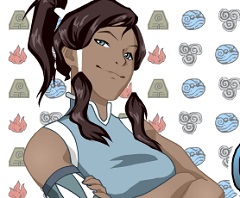 korra dress up