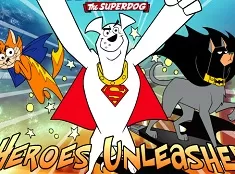 Superheroes Games, Krypto Heroes Unleashed, Games-kids.com