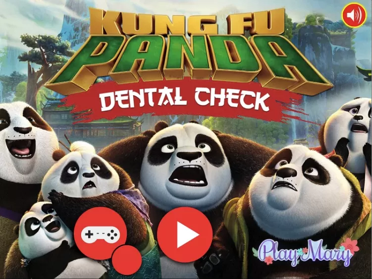 Kung Fu Panda Games, Kung Fu Panda Dentist Checkup, Games-kids.com