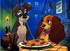 Puzzle Games, Lady and the Tramp Romantic Puzzle, Games-kids.com