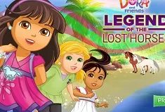 Dora Games, Legend of the Lost Horses, Games-kids.com