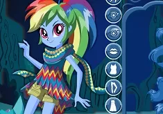 My Little Pony Games, Legends of Everfree Rainbow Dash Dress Up, Games-kids.com
