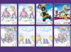 Lego Games, Lego Friends Winter Matching, Games-kids.com