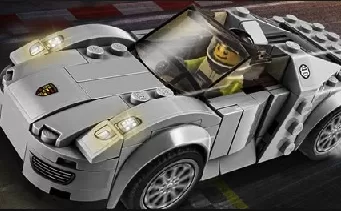 Lego Games, Lego Porsche 918 Puzzle, Games-kids.com