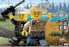 Lego Games, Lego Puzzle Police, Games-kids.com