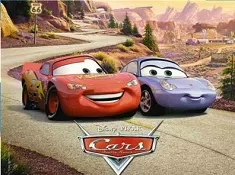 Cars Disney Games, Lightning McQueen and Sally Puzzle, Games-kids.com