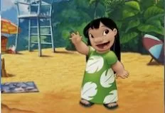 Puzzle Games, Lilo Waving Puzzle, Games-kids.com