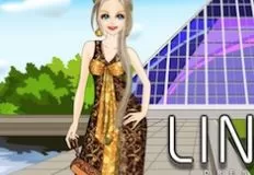 Girl Games, Linette Dress Up, Games-kids.com