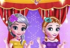 Frozen  Games, Little Queen Dress Match, Games-kids.com