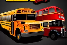 Cars Games, Long Bus Racing, Games-kids.com