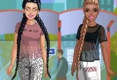 Girl Games, Long Hair Friends 2 Even Longer Hair, Games-kids.com