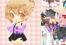 Girl Games, Love the Nekos Chibi Dress Up, Games-kids.com