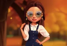 Girl Games, ​Lovie Chic Fall Dress Up, Games-kids.com