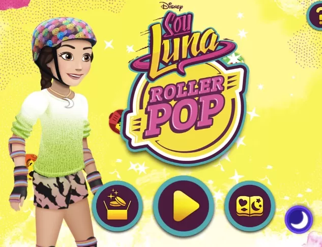 Soy Luna Games, Luna Roller Pop , Games-kids.com