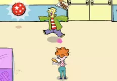 Jogo em flash de guerra de comida do Du, Dudu e Edu l Ed, Edd n Eddy in  Lunchroom Rumble 