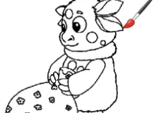 Luntik and Friends Games, Luntik Coloring, Games-kids.com