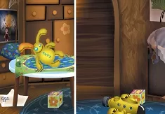 Luntik and Friends Games, Luntik Find 5 Identical Objects, Games-kids.com