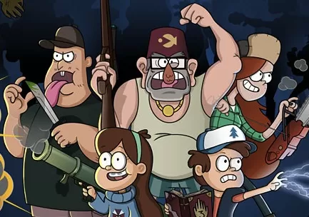 Gravity Falls Games, Mabel Party Puzzle, Games-kids.com