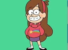 Gravity Falls Games, Mabel Smilying Puzzle, Games-kids.com