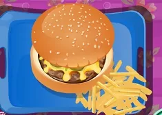 Cooking Games, Make Fast Food Burger, Games-kids.com