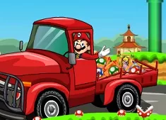Mario Games, Mario Gifts Truck, Games-kids.com