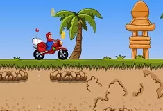 Mario Games, Mario Hill Rider, Games-kids.com