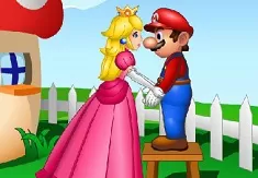 Mario Games, Mario Kissing, Games-kids.com