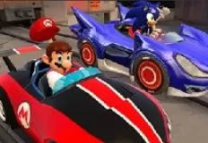 Puzzle Games, Mario vs Sonic Puzzle, Games-kids.com