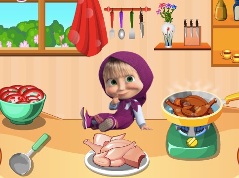 Masha cooking game Masha cooking game