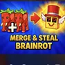 Puzzle Games, Merge and Steal Brainrot, Games-kids.com