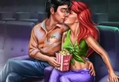 Little Mermaid Games, Mermaid Cinema Flirting, Games-kids.com