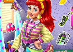 Little Mermaid Games, Mermaid Princess 80s Diva, Games-kids.com
