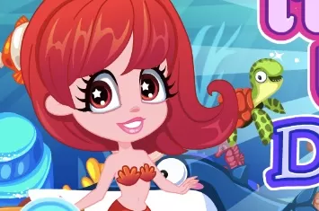 Little Mermaid Games, Mermaid World Decoration, Games-kids.com