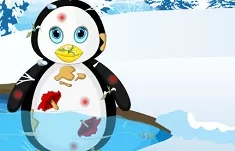 Animal Games, Messy Penguin Christmas Makeover, Games-kids.com