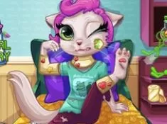 Talking Friends Games, Mia Hospital Recovery, Games-kids.com