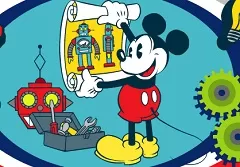 Mickey Mouse Clubhouse Games, Mickeys Robot Laboratory, Games-kids.com