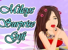 Celebrities Games, Miley Surprise Gift, Games-kids.com