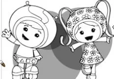 Team Umizoomi Games, Milli and Geo Coloring, Games-kids.com