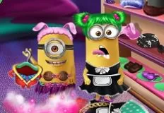 Minion Games, Mini Costumes Sorting, Games-kids.com