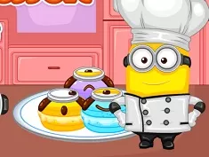 Minion Games, Minion Dessert Macaroons, Games-kids.com