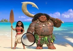 Moana Games, Moana Hidden Letters, Games-kids.com