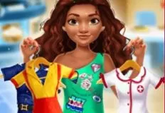 Moana Games, Moana Part Time Job Choice, Games-kids.com