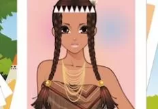 Girl Games, Mohican Girl, Games-kids.com