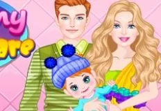 Barbie Games, Mommy Birth Care, Games-kids.com